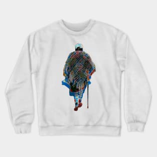 Portrait of a Colombian Road Warrior Crewneck Sweatshirt